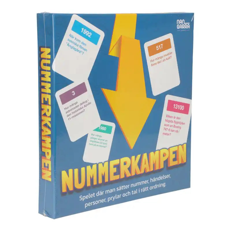 Nummerkampen sällskapsspel - Sällskapsspel
