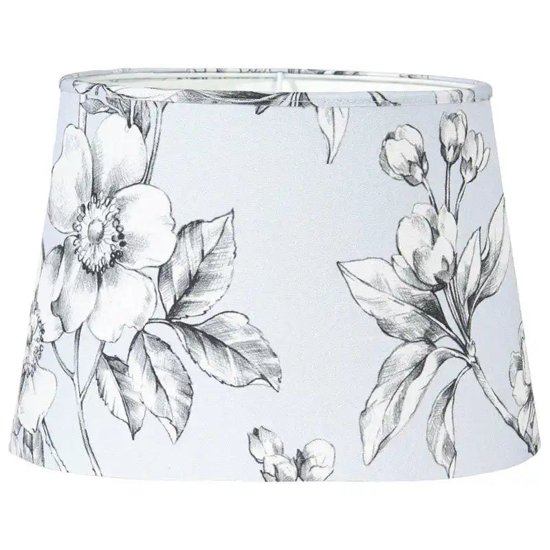Omera Blossom blå 27 cm - Lampskärm