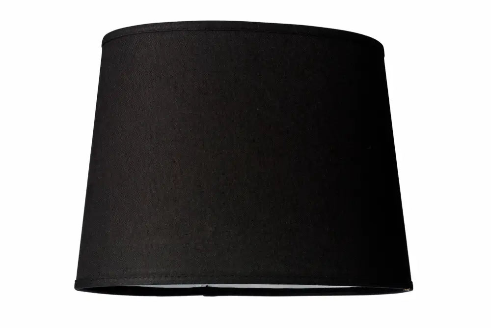 Oval lampskärm svart S2802 skärm - Lampskärm