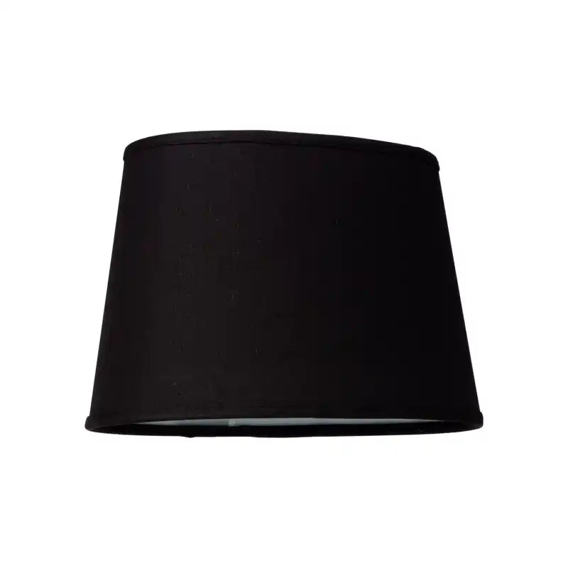 Oval lamskärm svart S2502 - Lampskärm