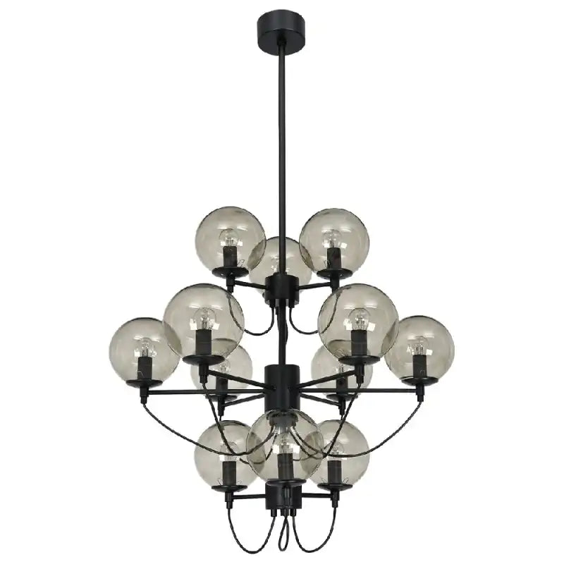Perla Black Edition 12 lampor - Taklampa