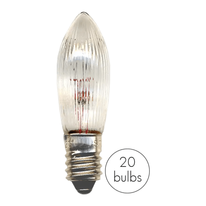 Reservlampa 3-pack E10 12V 2,4W - Nova Hem