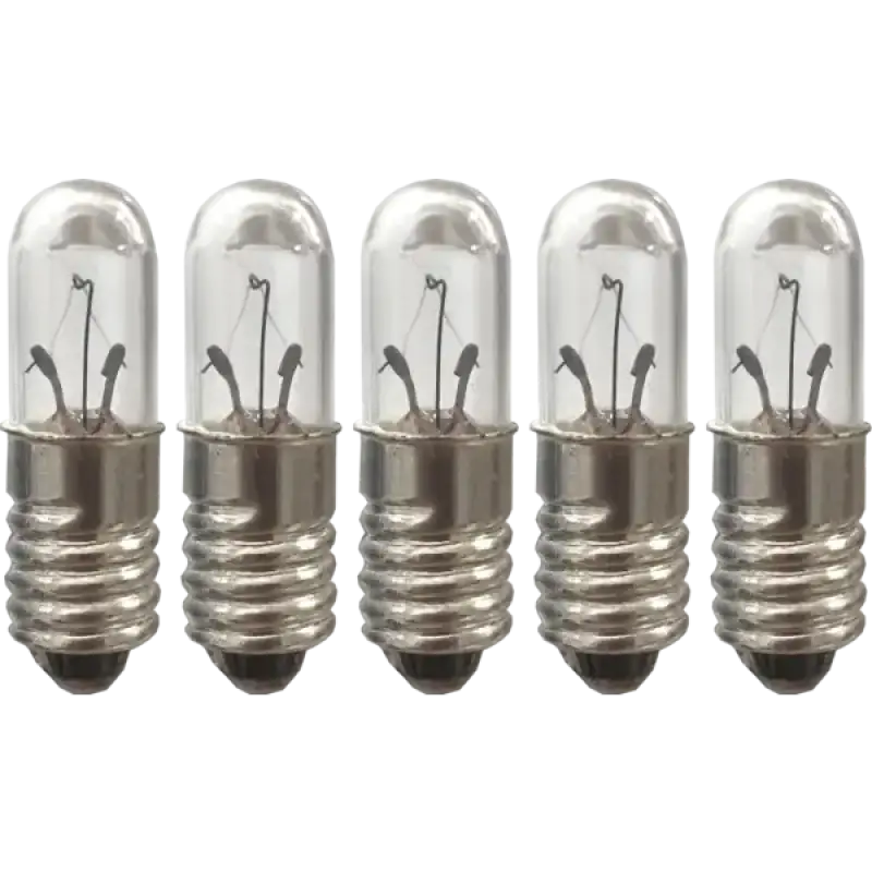 Reservlampa 5-pack E5 12V 0,8W - Reservlampa