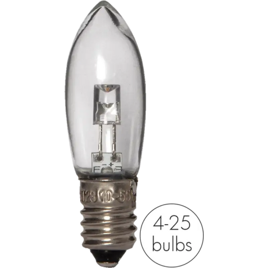 Reservlampa 7-pack E10 10-55v AC/DC LED - Reservlampa