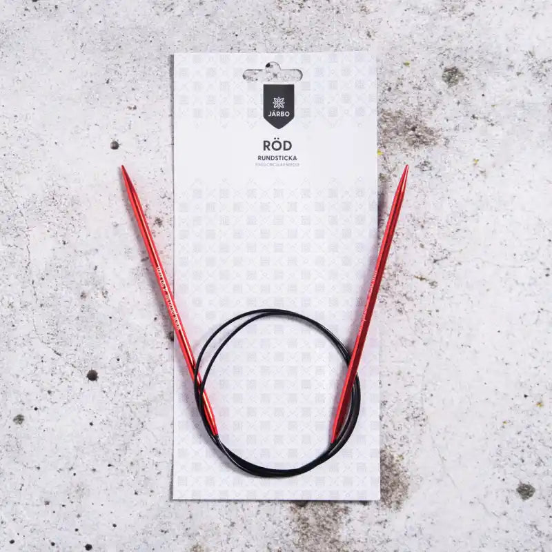 Rundsticka 5.50 mm 60 cm röd - Rundsticka