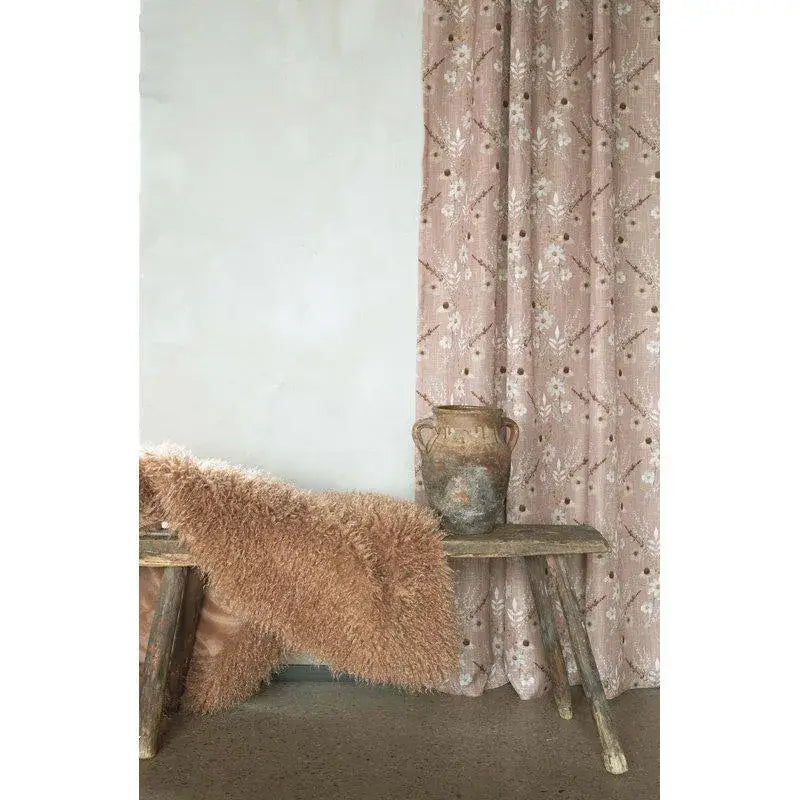 Serena Gardinlängder 2-pack 135-250cm rosa - Gardinlängder