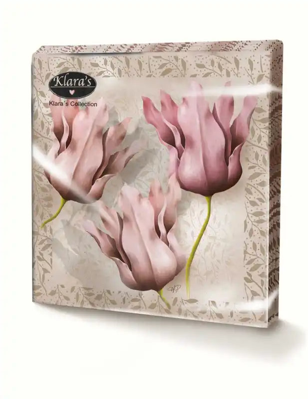 Servett Rosa tulpaner - Servetter