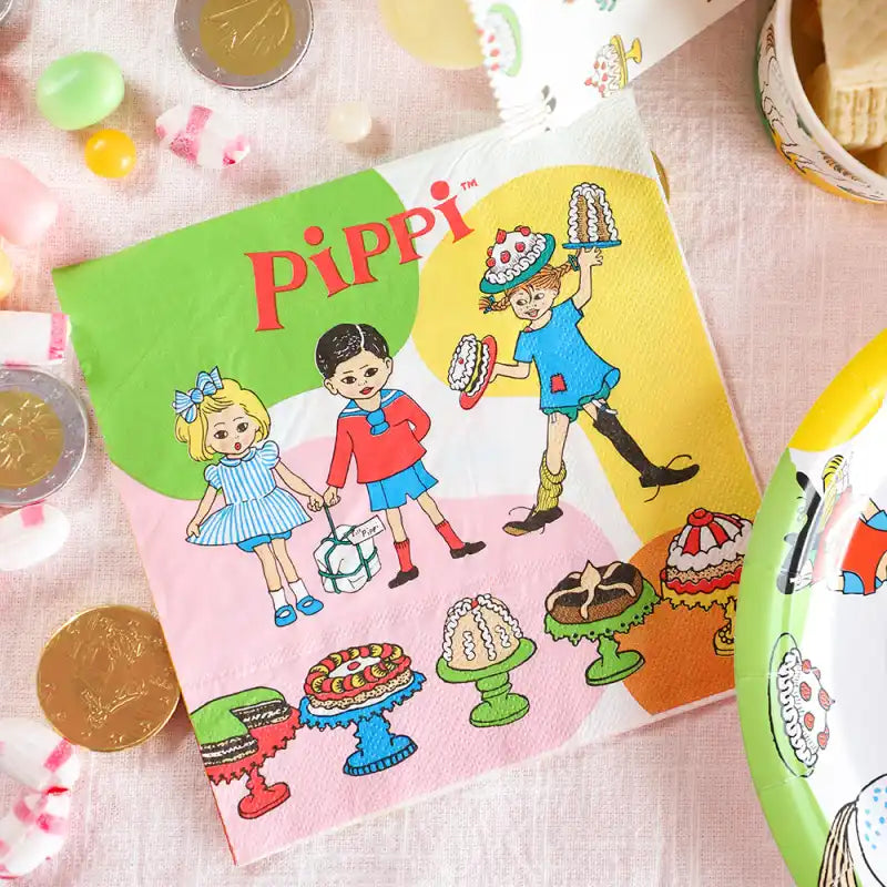 Servetter Pippi 33x33 cm - Kalas