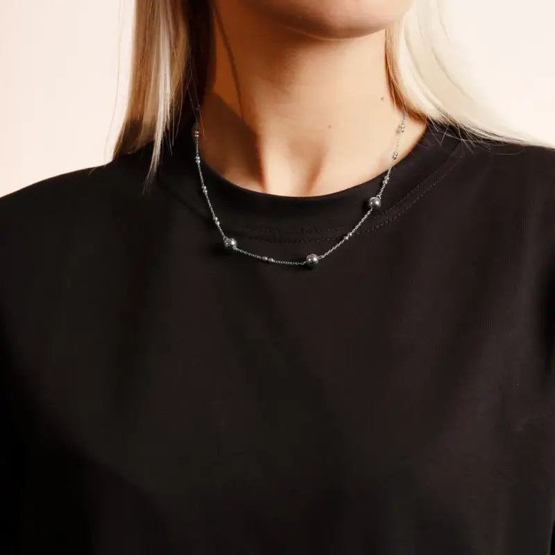 Snö Bennet chain neck 45 plain s - Halsband