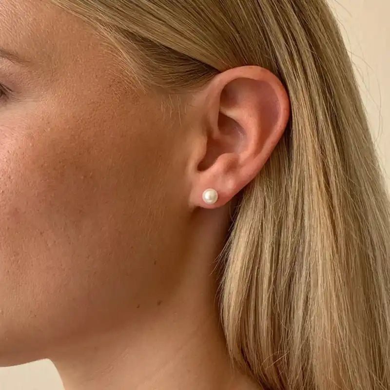 Snö Laney pearl ear 6mm s/white - Nova Hem