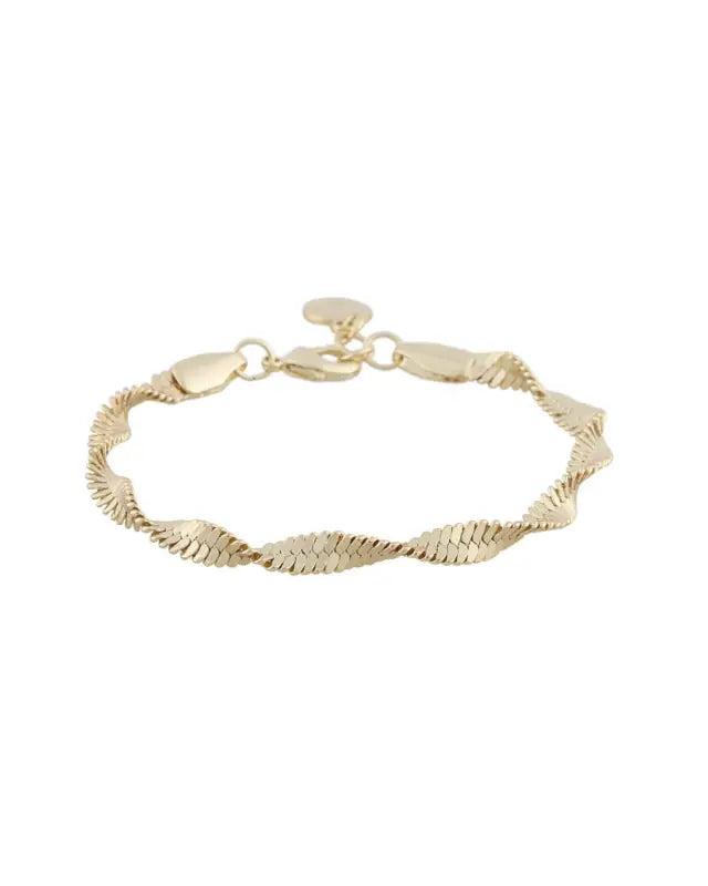 Snö Lisbon brace plain gold Onesize Armband