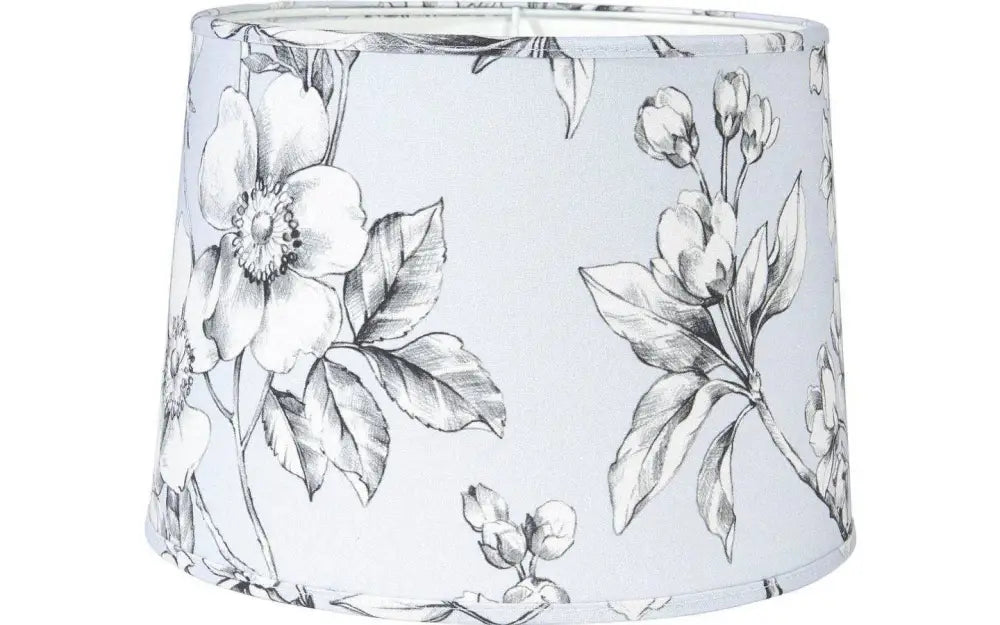 Sofia Blossom blå 20 cm - Lampskärm