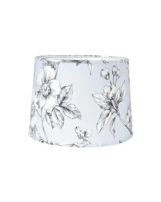 Sofia Blossom blå 30 cm - Lampskärm