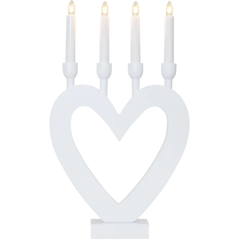 ST Dala ljusstake vit - Adventsljusstake