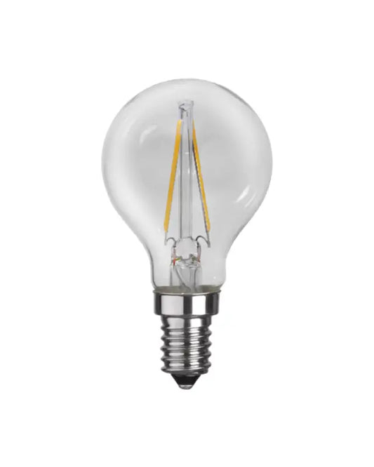 ST Led P45 Clear E14 2W - Glödlampa