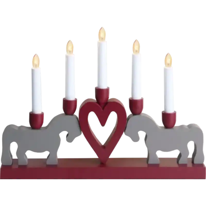 ST Leksand julstake - Adventsljusstake