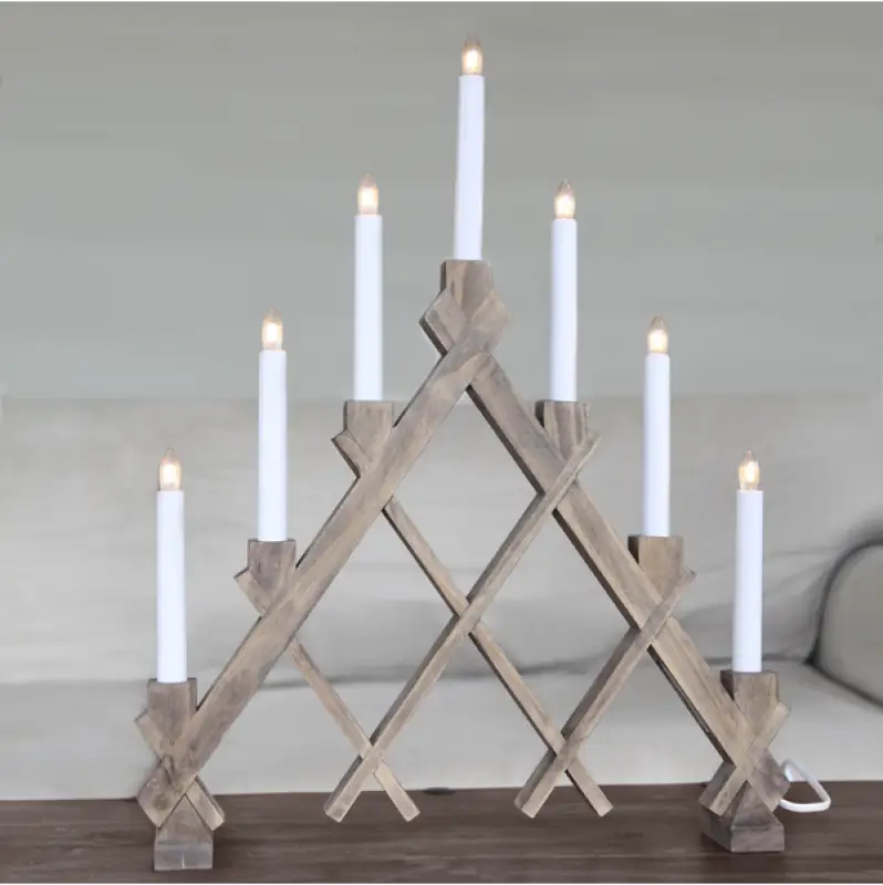 ST Rut Ljusstake Brown - Adventsljusstake