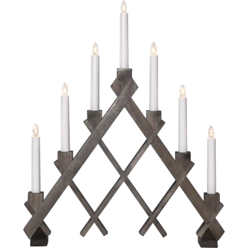 ST Rut Ljusstake Brun - Adventsljusstake