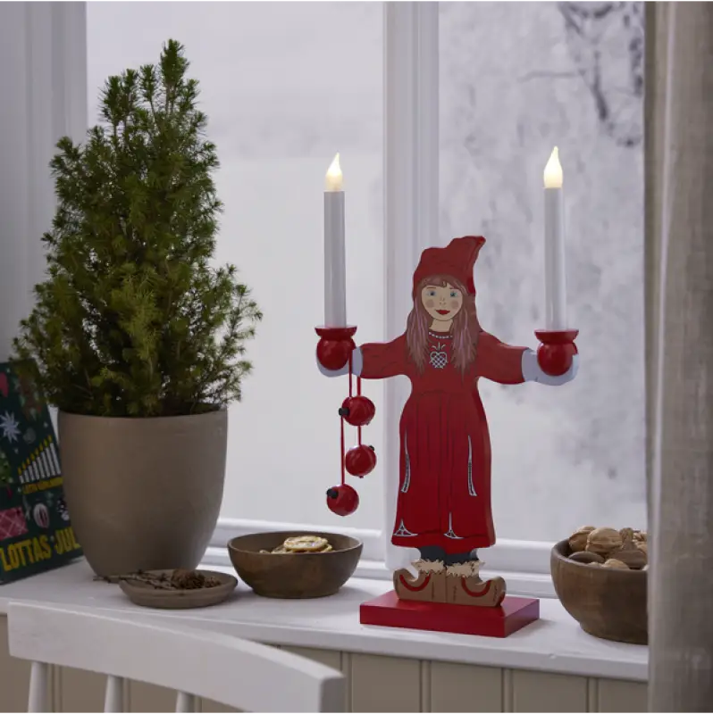 ST Sundborn Flicka - Adventsljusstake