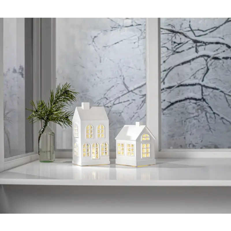 ST Vinter Inomhusdekoration timer LED 15,5cm - Belysning