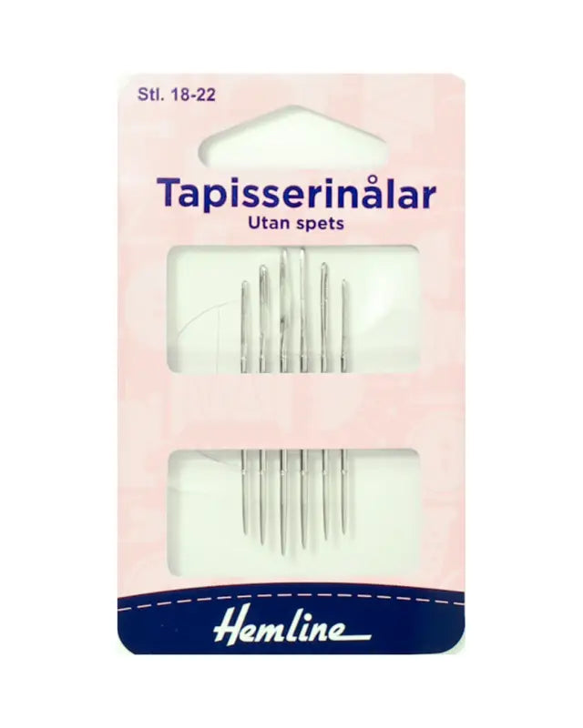 Tapisserinålar utan spets - Sytillbehör