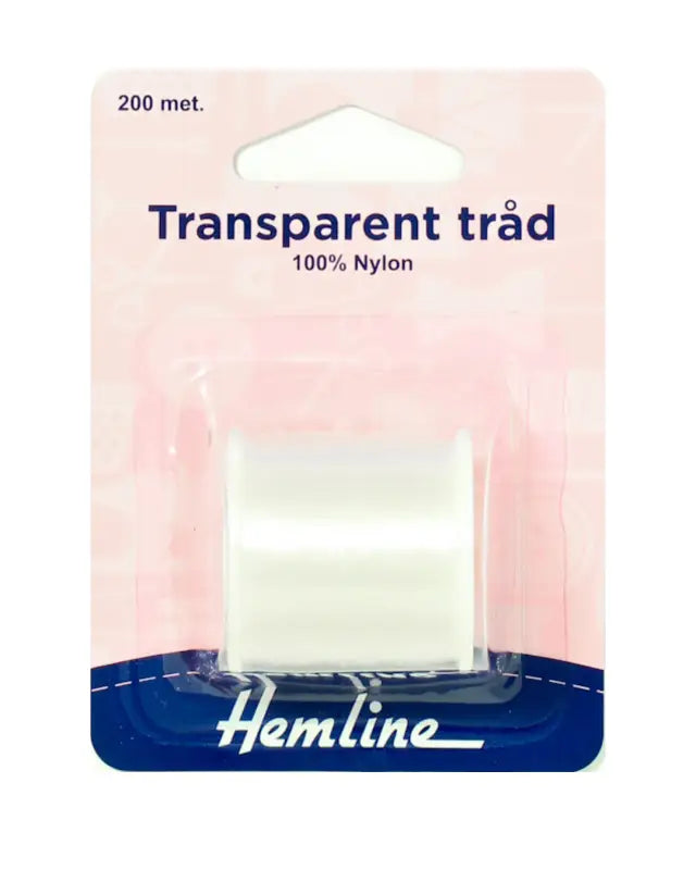 Transparent tråd 100% nylon - Sytillbehör