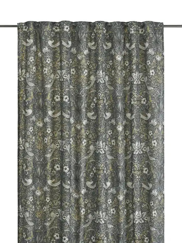 Vilja Multibandslängder 2-pack 65x250 cm grå - Gardin