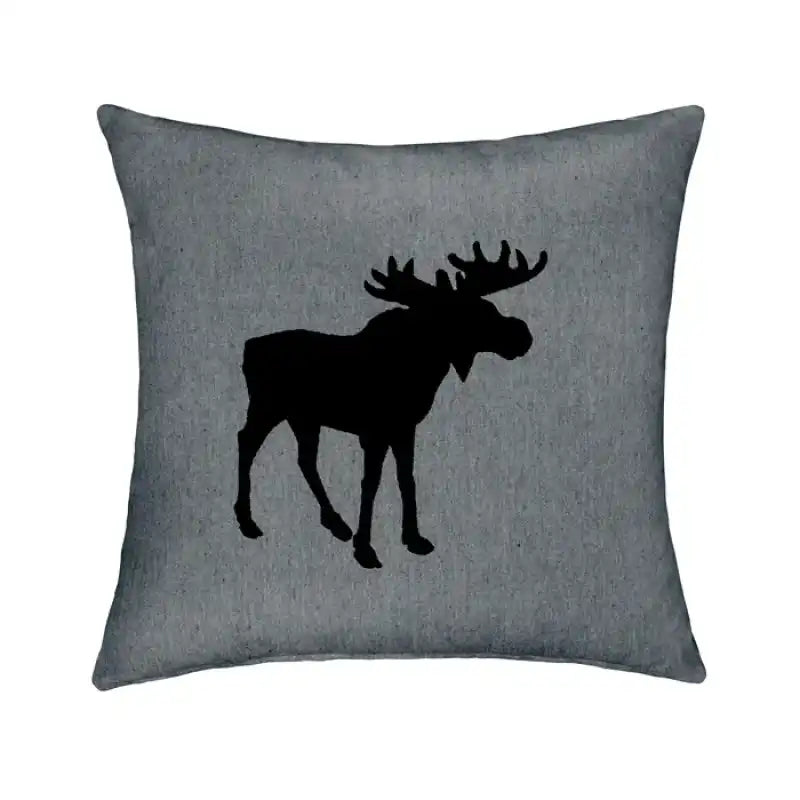 WE Kuddfodral Helge grå/svart - Kuddfodral