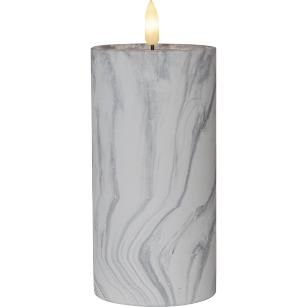 ST LED flamme marble 17,5cm