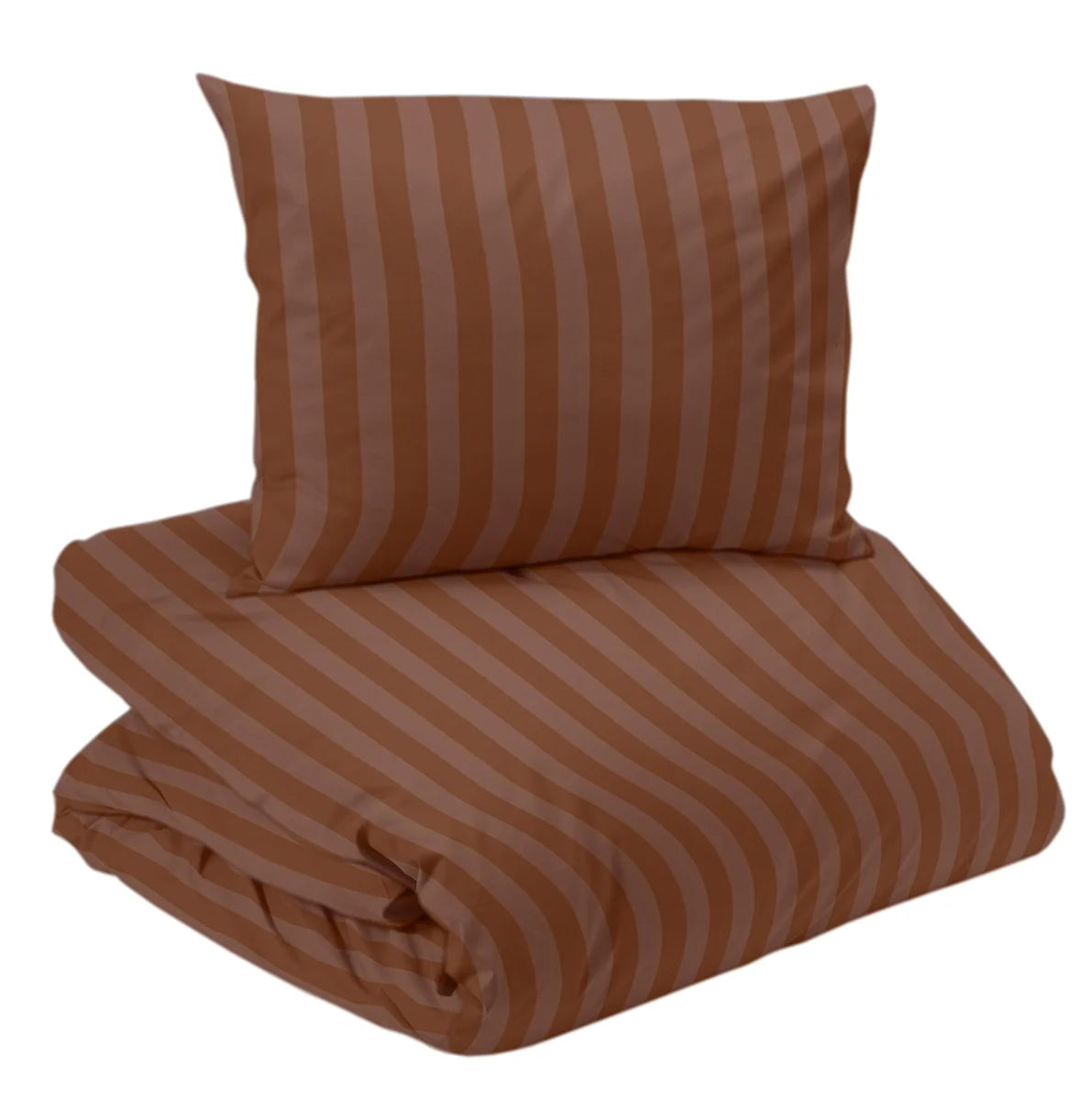 Bäddset Mirage Satin Cognac, 2-dels