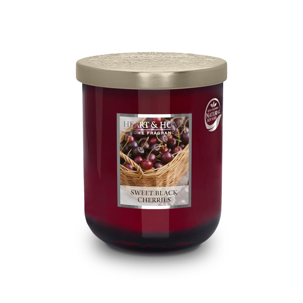 HH Doftljus Sweet Black Cherries - Nova Hem