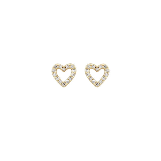 Valentina small ear g/clear