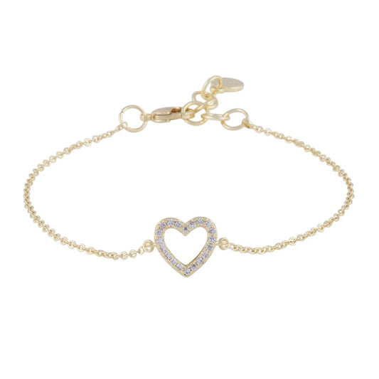 SNÖ Nisi heart brace gold/clear