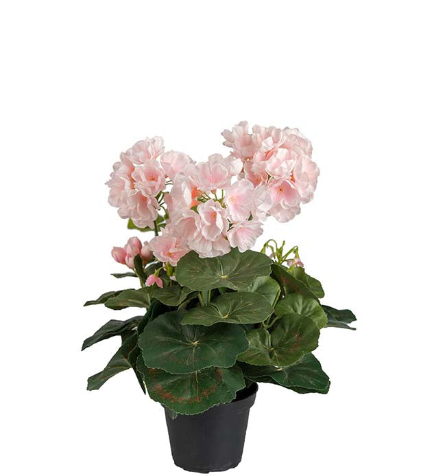 Pelargon Konstväxt 35 cm rosa