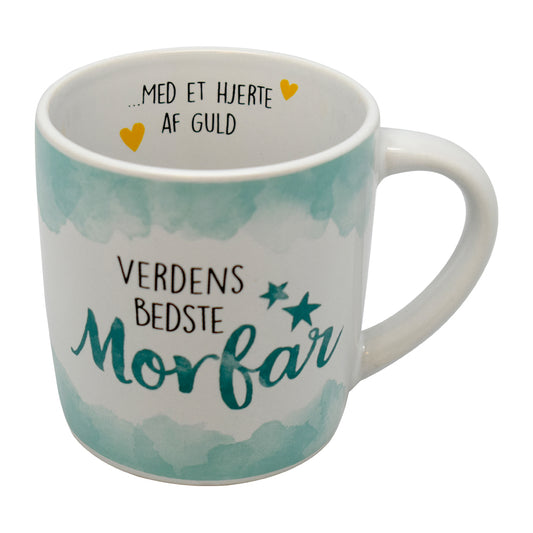 Enjoy mugg Verdens bedste Morfar (Danska)