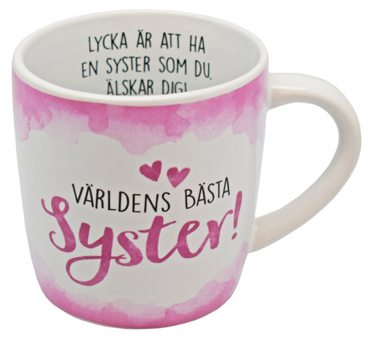 Enjoy mugg Världens bästa Syster