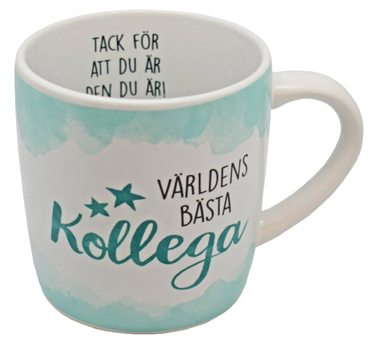 Enjoy mugg Världens bästa Kollega