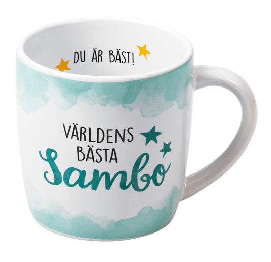 Enjoy mugg Världens bästa Sambo