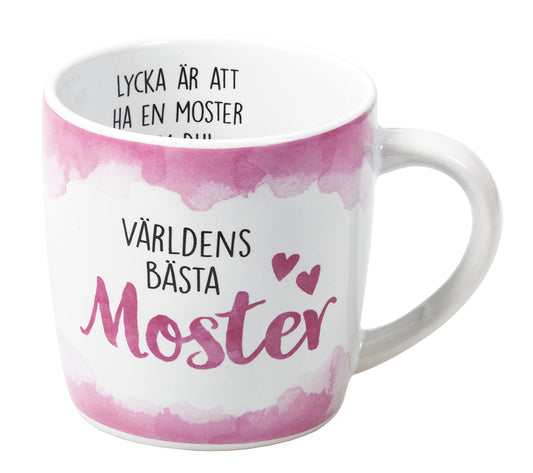 Enjoy mugg Världens bästa Moster