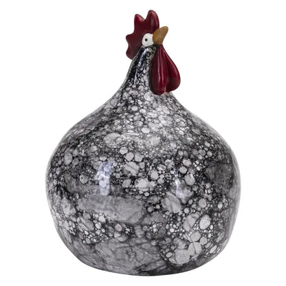 NG Höna Bubble Black  H.12 cm