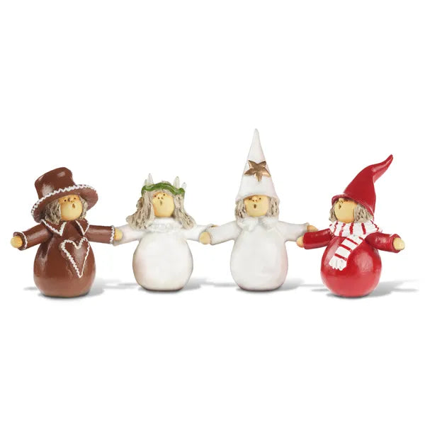 NG Lucia Tåg 4-pack  H.6-9 cm