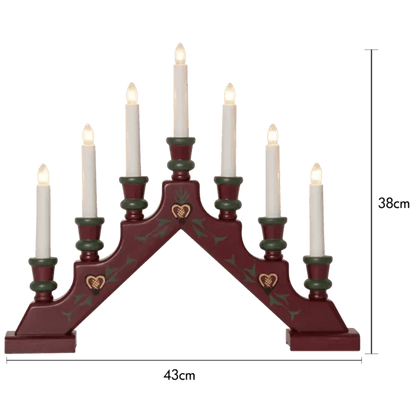 ST Sara julstake röd - Nova Hem
