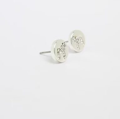 AV Nordic crystal ear silver