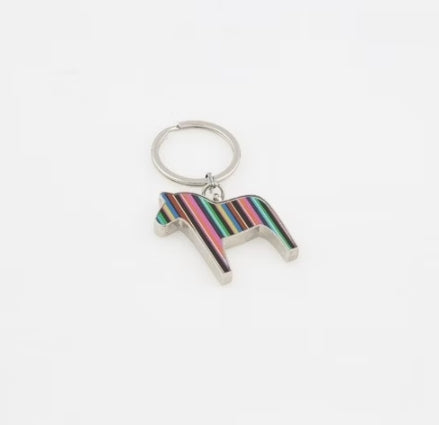 AV Keyring dalahorse stripes