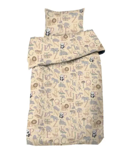 ABC Bäddset 2-dels gul - sängkläder