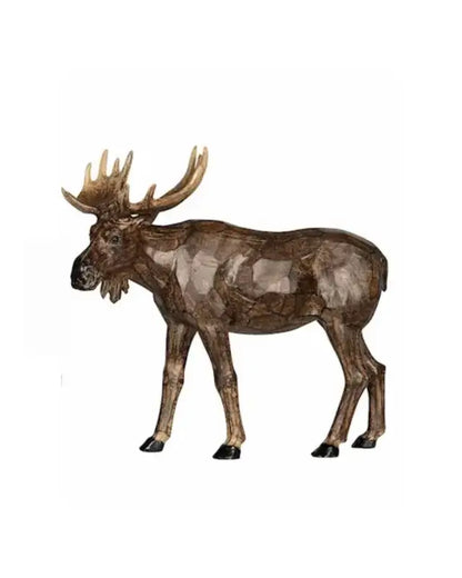 Älg Natur stående - Skulptur