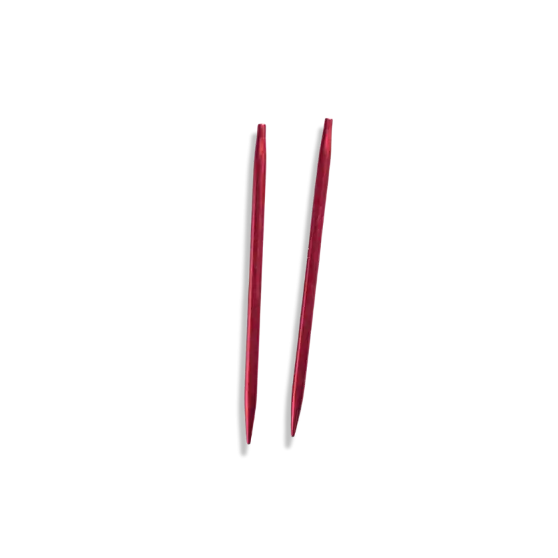 Ändstickor 8.00 mm röd - virka