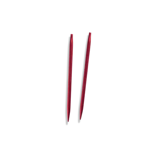 Ändstickor 8.00 mm röd - virka