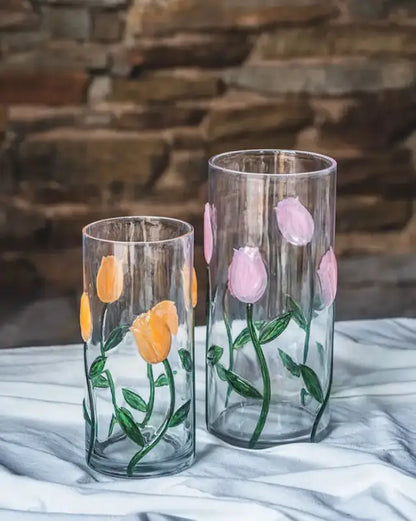 Alot Vas Tulpaner Aprikos - Vas