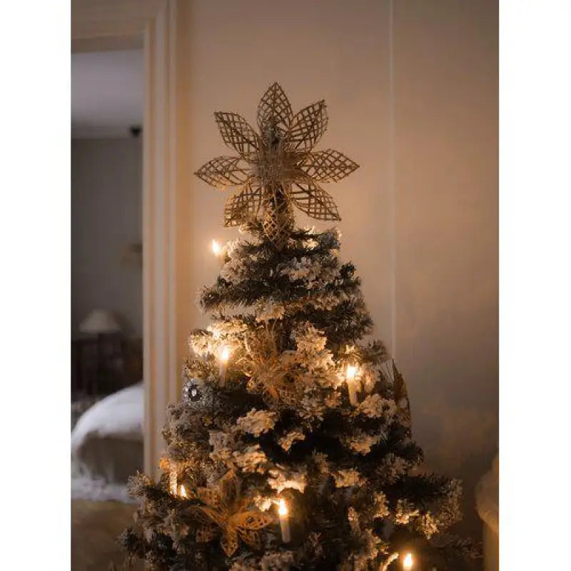 Anna toppstjärna Natur 28 cm - Stjärna